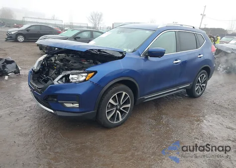 2019 Nissan Rogue Sl z USA, uszkodzony, nr VIN 5N1AT2MV6KC747760